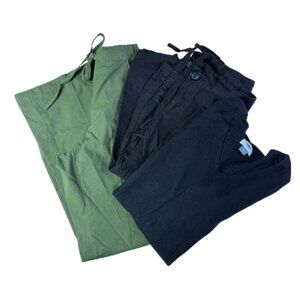 BUNDLE: Women’s OLD NAVY Sweater + Cargo Pants + Capris, Size XXS/XS (BB1410B)